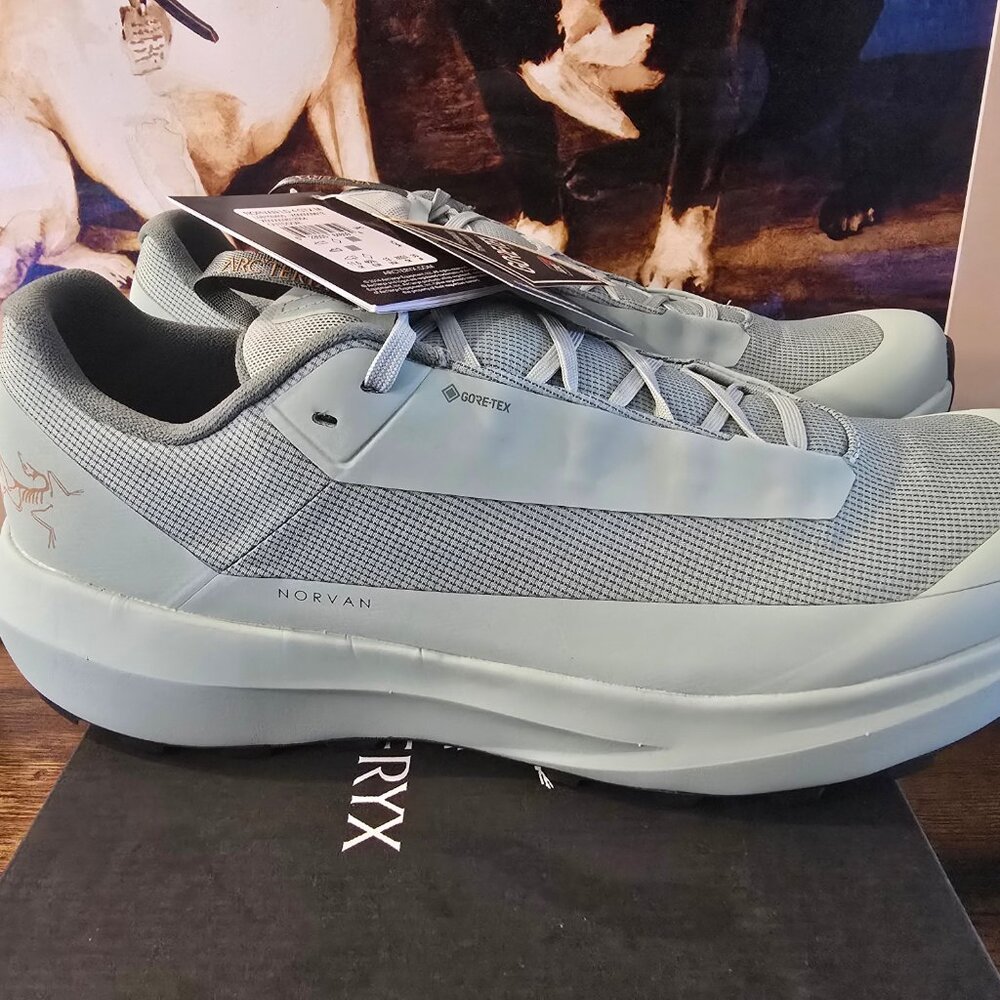 Men's Arc'teryx Norvan LD 4 GTX Shoe Men's Size 12 Stone Green Gore-Tex NEW